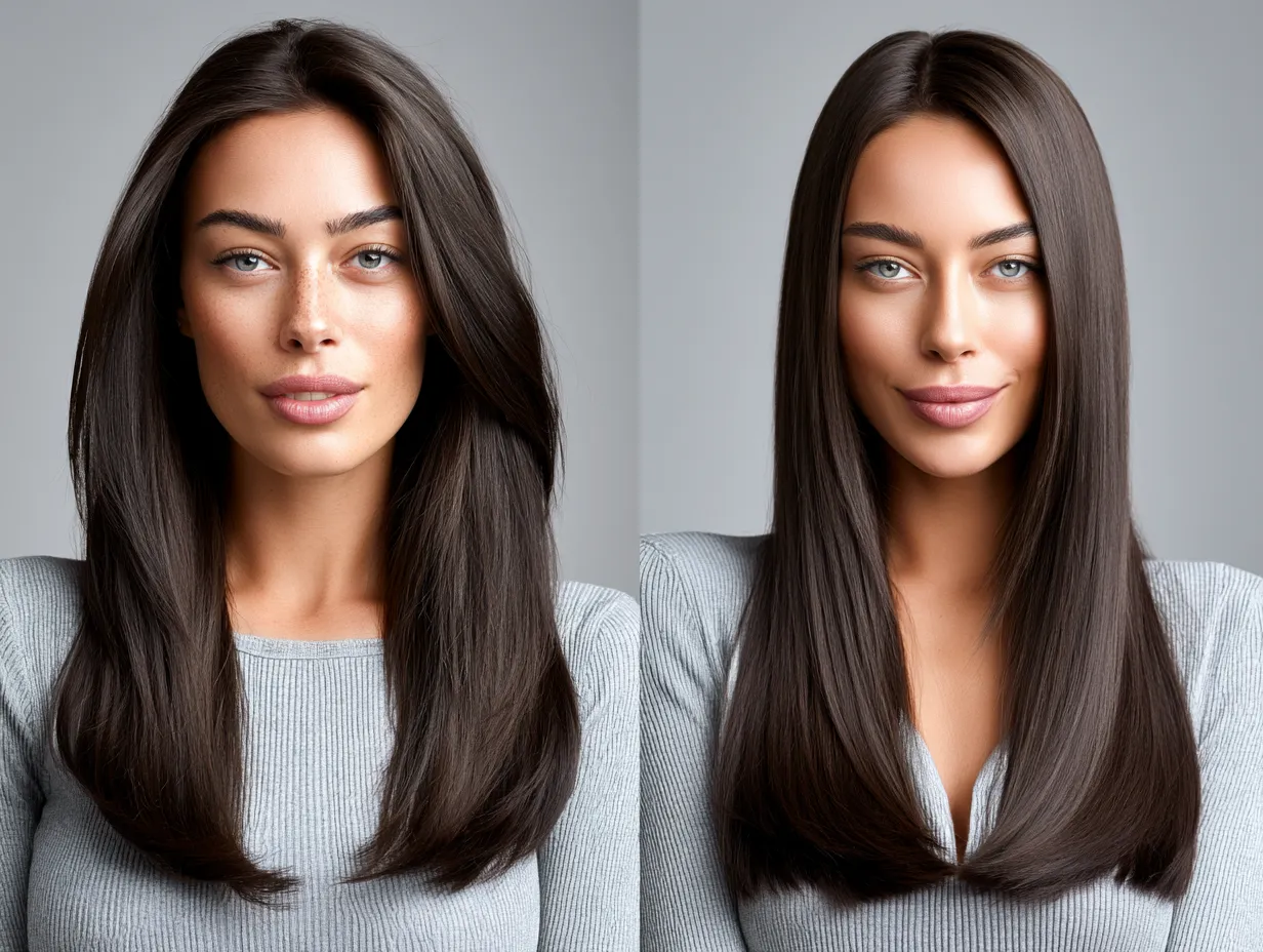 hair style v cut