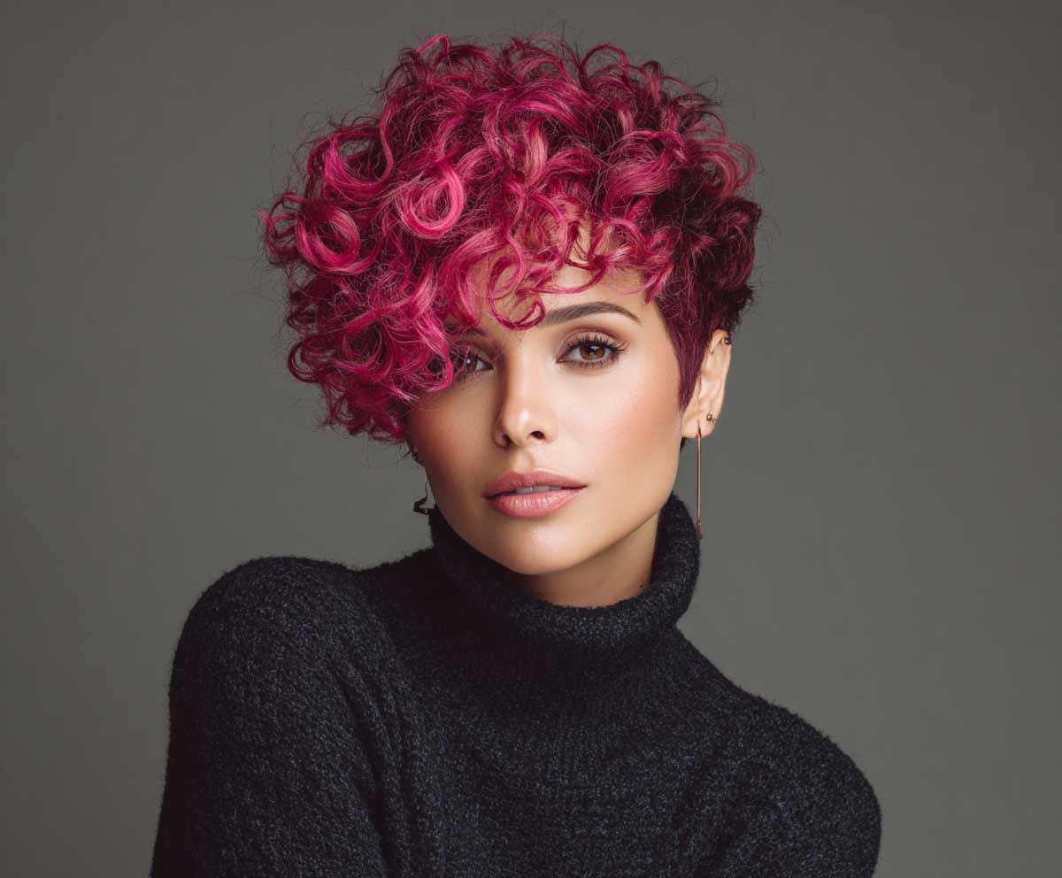 6+ Curly Pixie Cut Options with Asymmetrical Layers