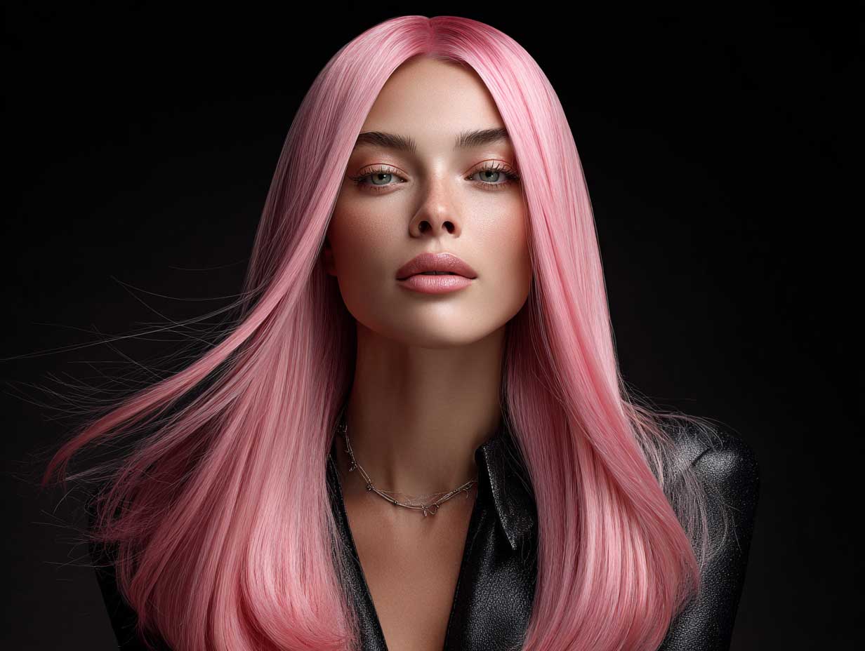 V Shape Hair Cut with Blunt Ends for a Modern Twist