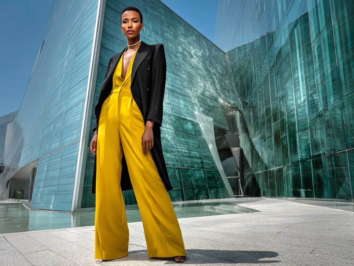 13+ Yellow Outfit Ideas with Black That Balance Boldness