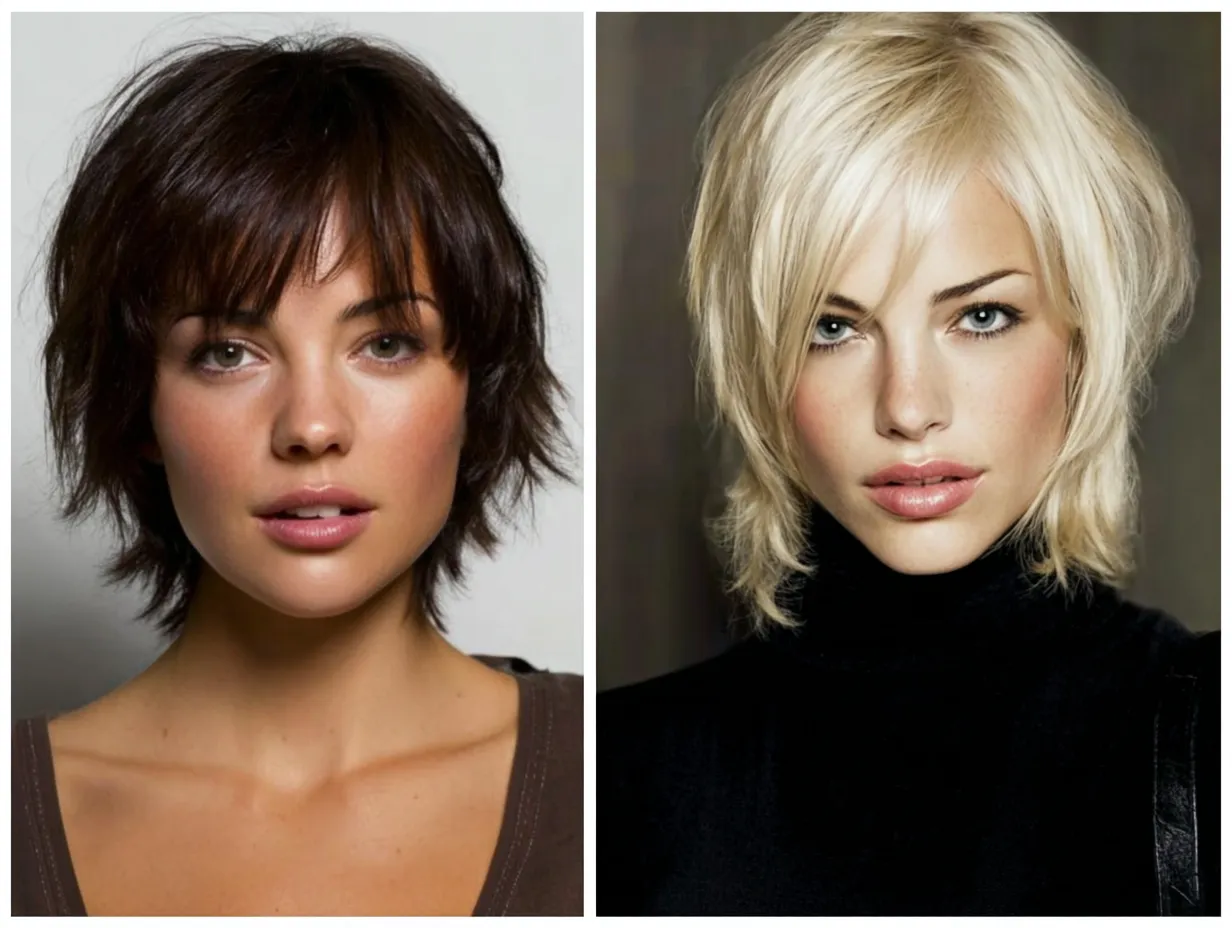 7+ Choppy Hairstyles That Complement a Round Face Perfectly - 4