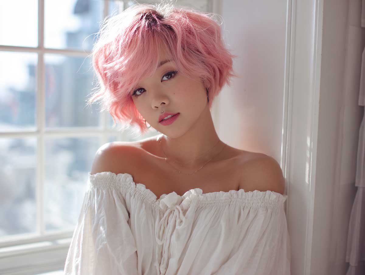 Cute Hair Style for Short Hair Inspired by K Pop Trends