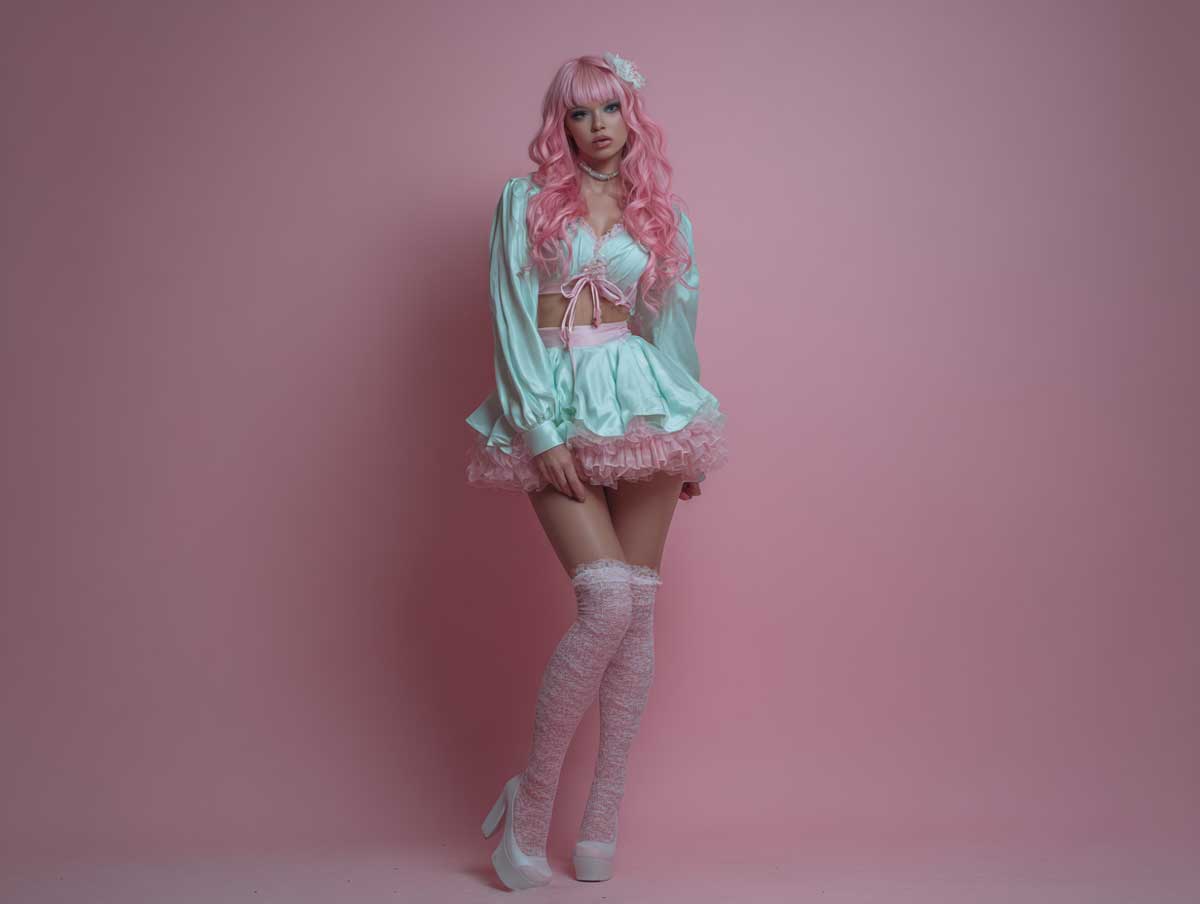 10+ Dazzling Femboy Outfit Ideas in Pastel Pink and Mint Green for a Soft Look