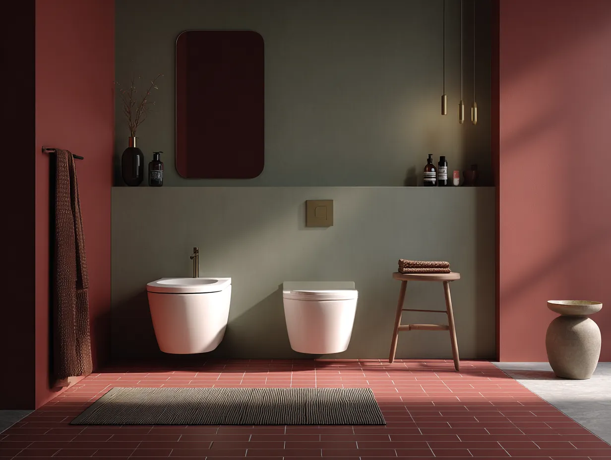 Minimalist Toilet Design