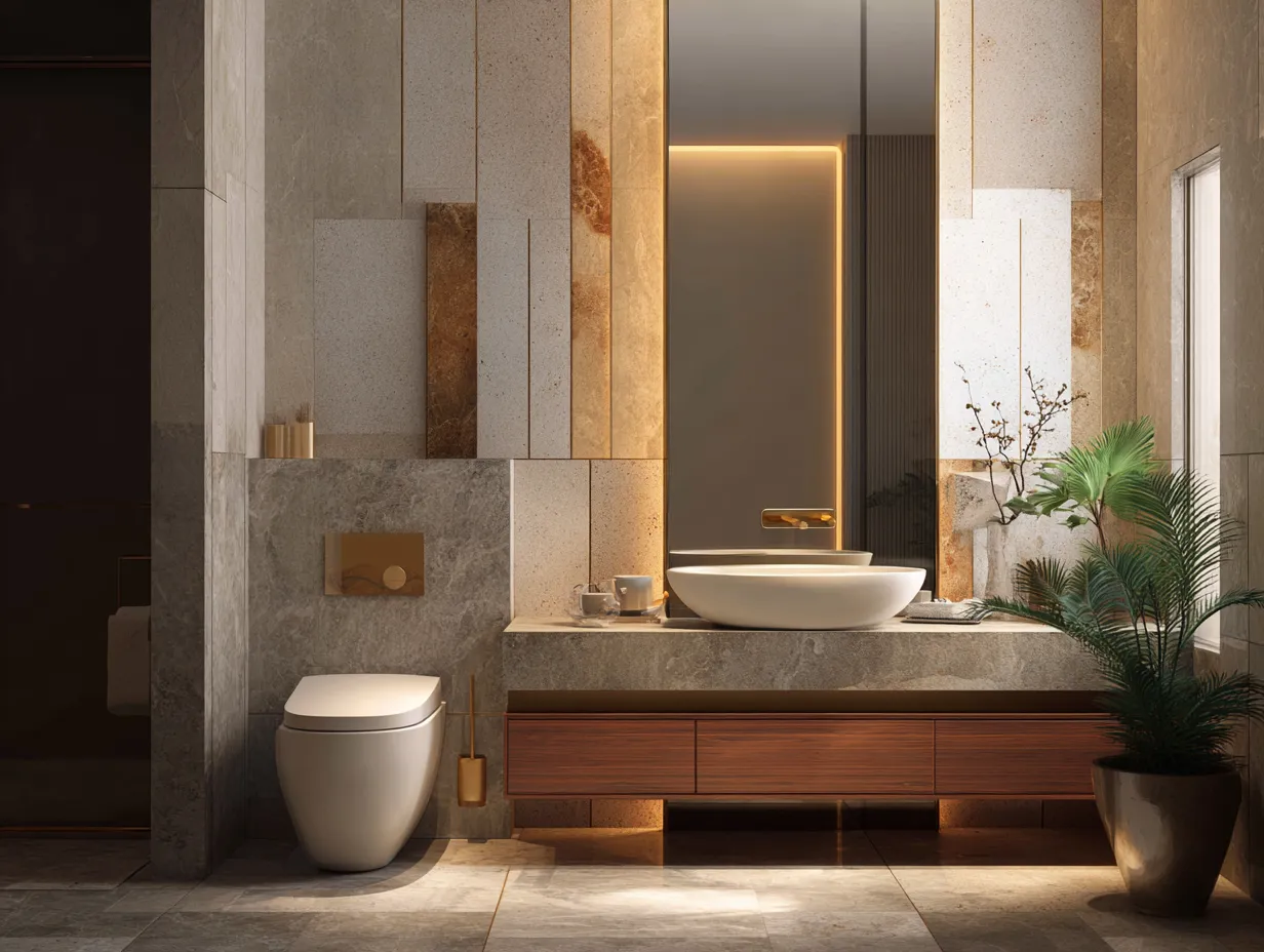 Minimalist Toilet Design