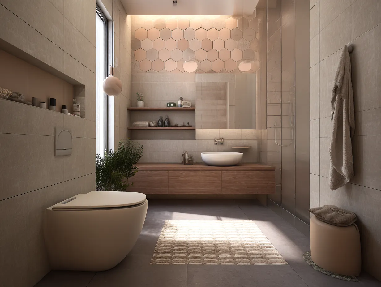 Minimalist Toilet Design