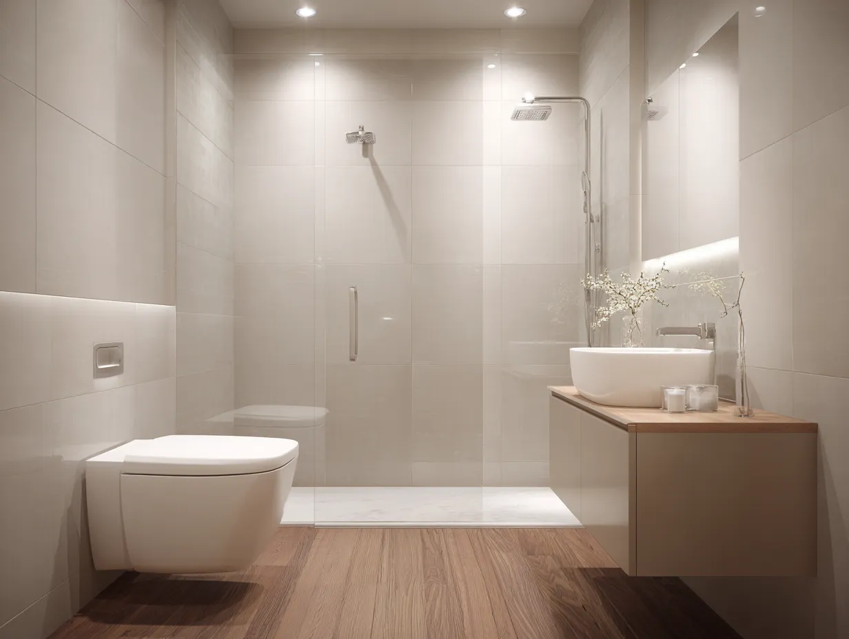 Minimalist Toilet Design