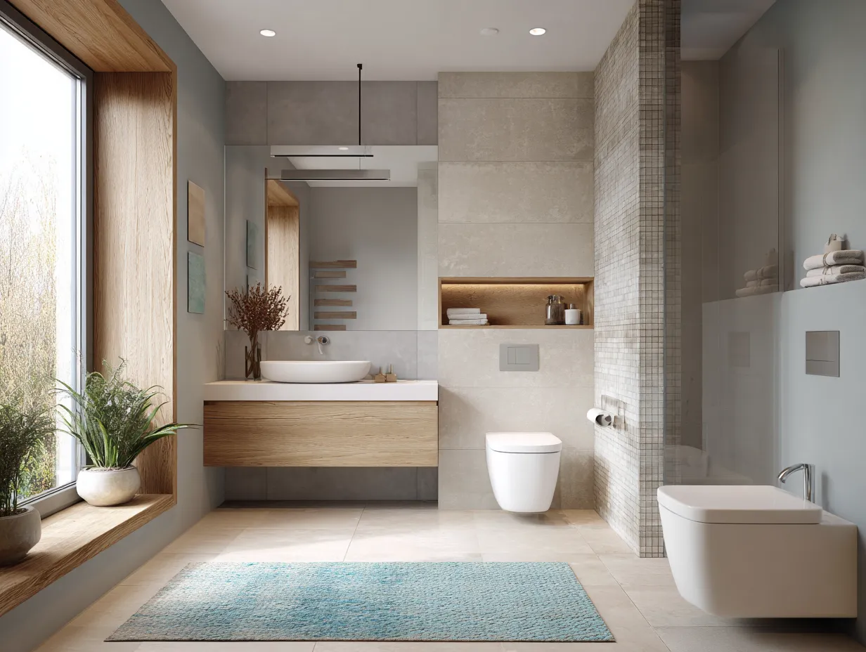 Minimalist Toilet Design