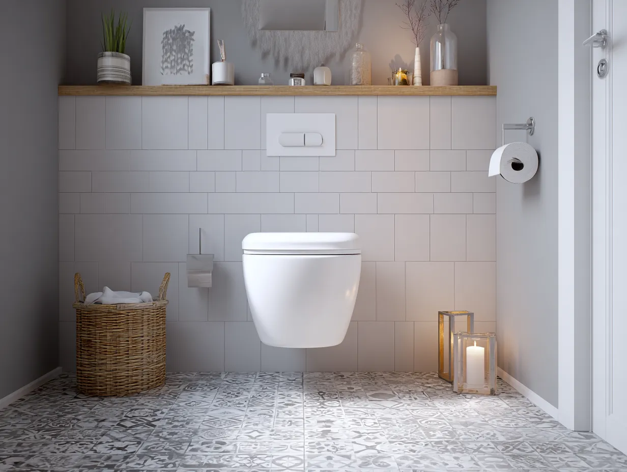 Minimalist Toilet Design