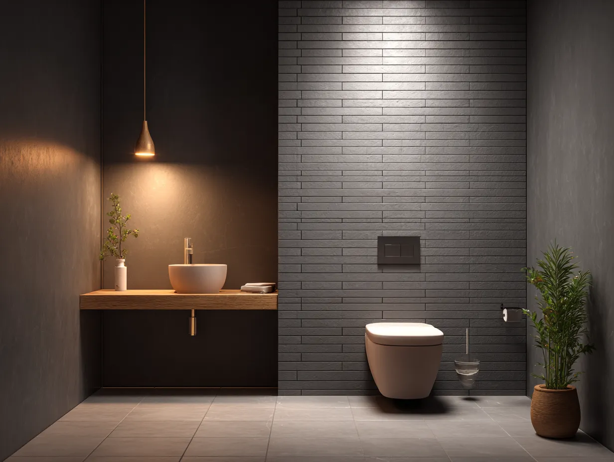 Minimalist Toilet Design