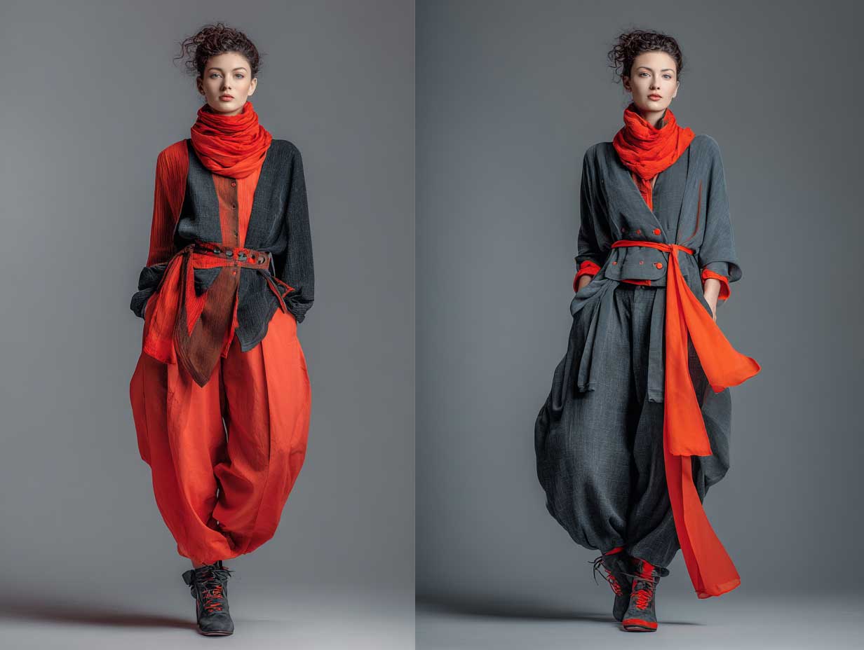 11+ Work Clothes Ideas in Charcoal and Coral That Make a Statement at the Office - 3