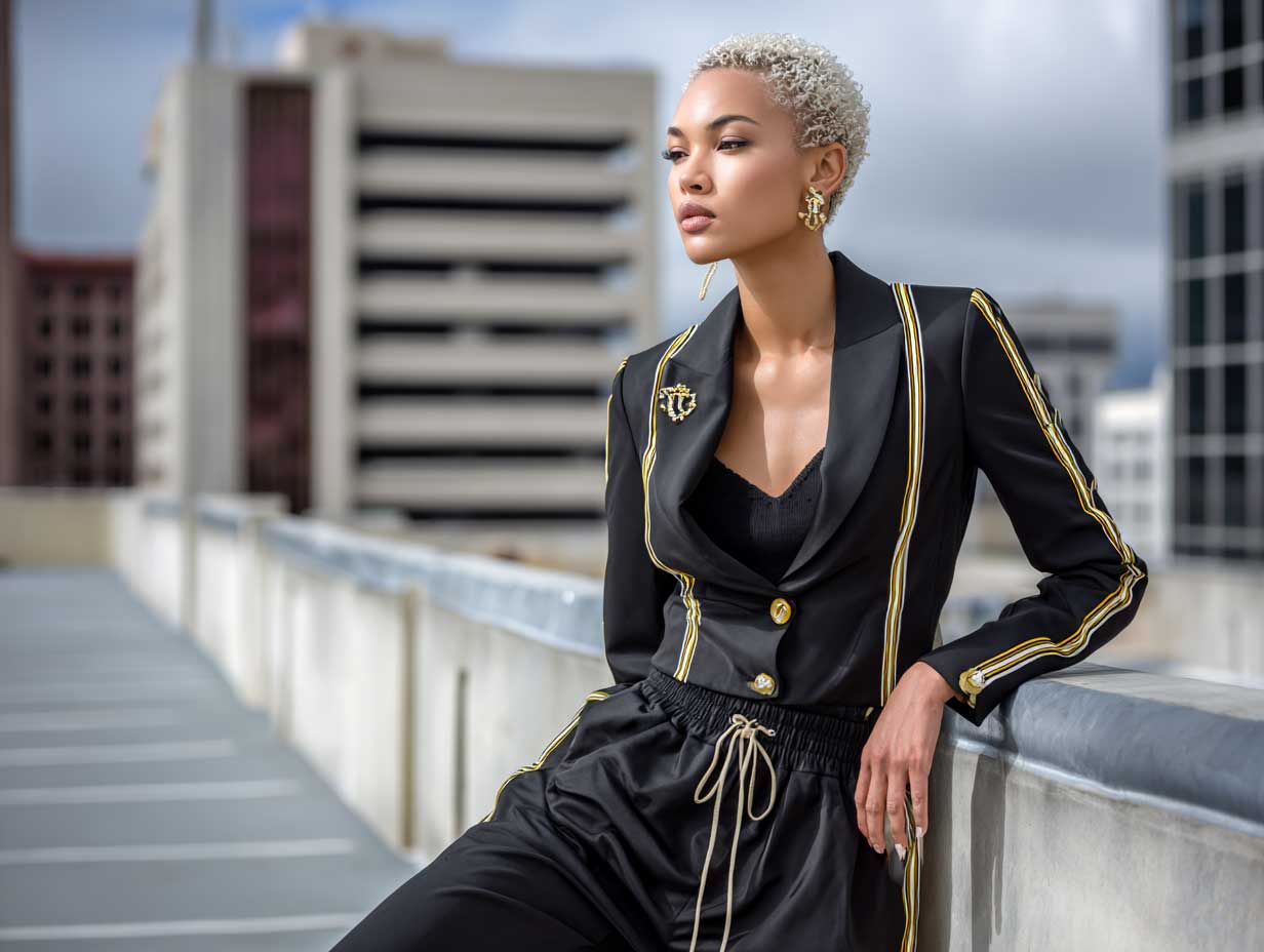 Black and Gold Outfit Ideas for Streetwear Luxe Looks