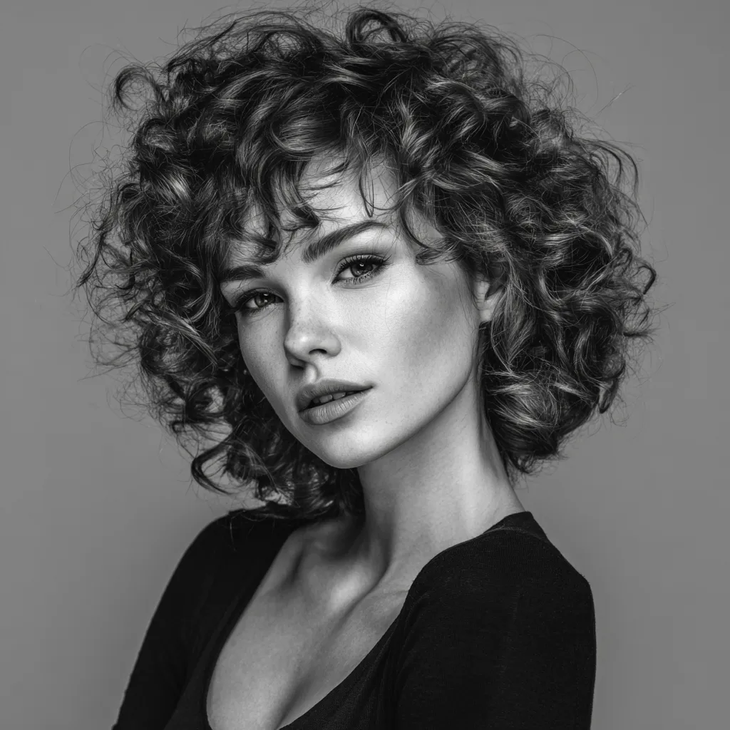 Best Curly Hairstyles for Round Faces: Cuts That Slim, Not Widen