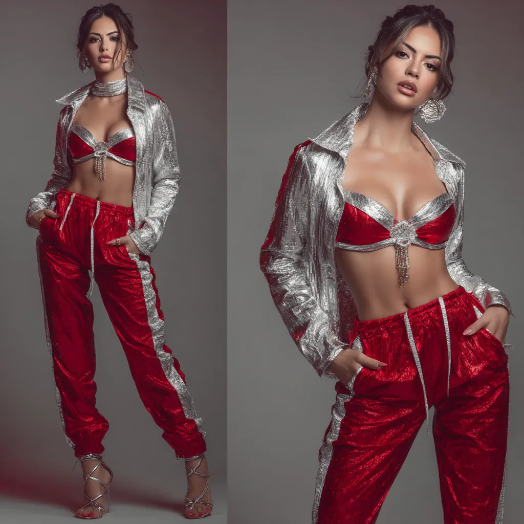 Red and Silver Euphoria Outfit Ideas