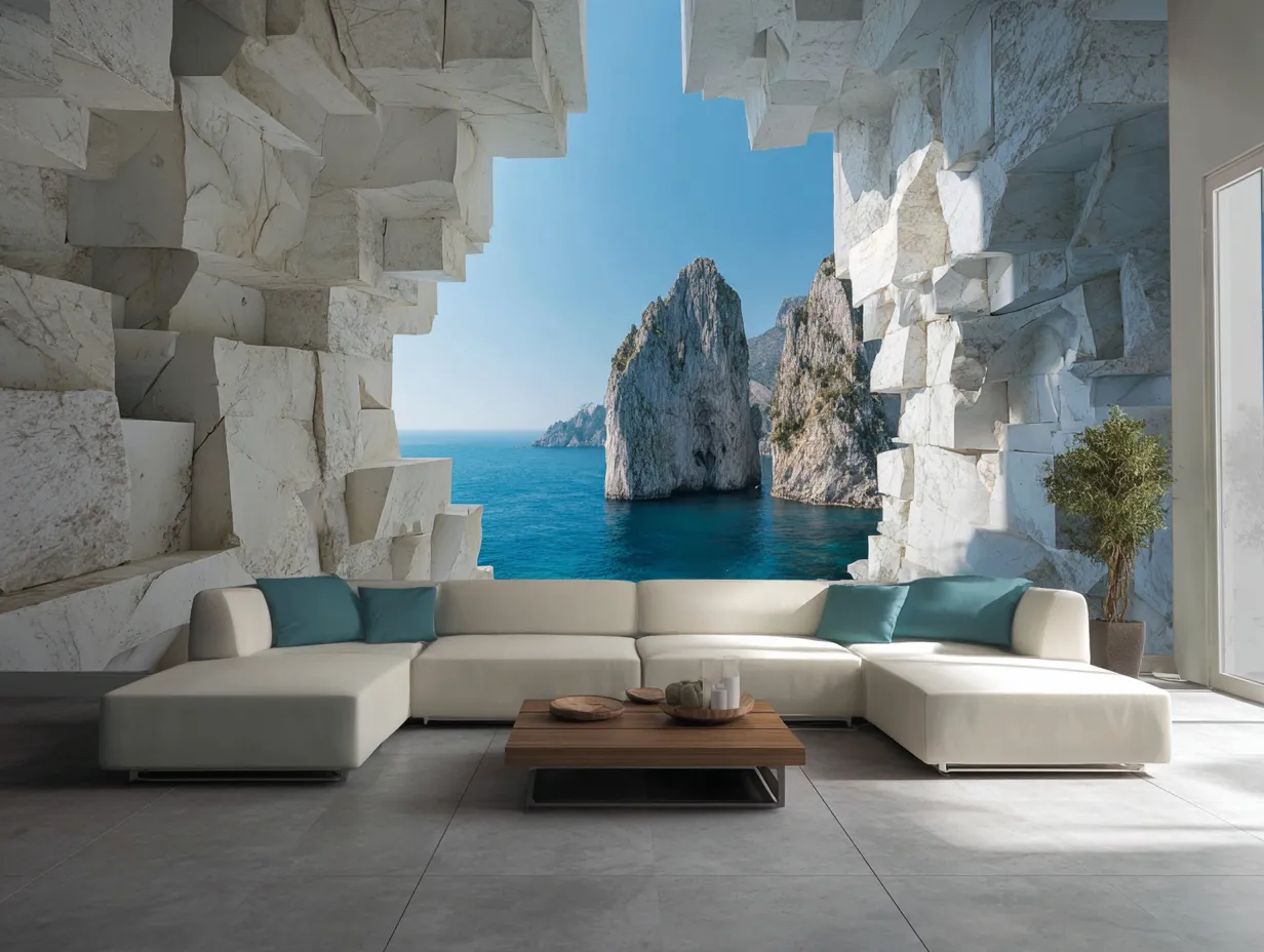 3d wallpaper design for modern living room