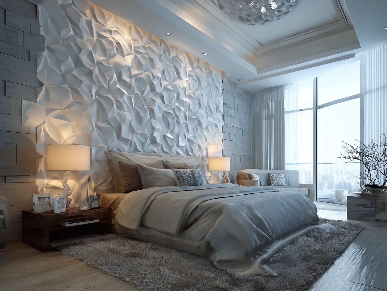Bedroom PVC Wall Panels