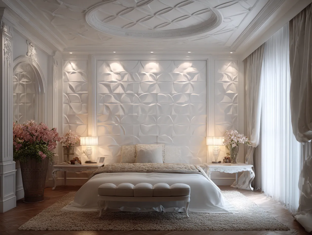 Bedroom PVC Wall Panels