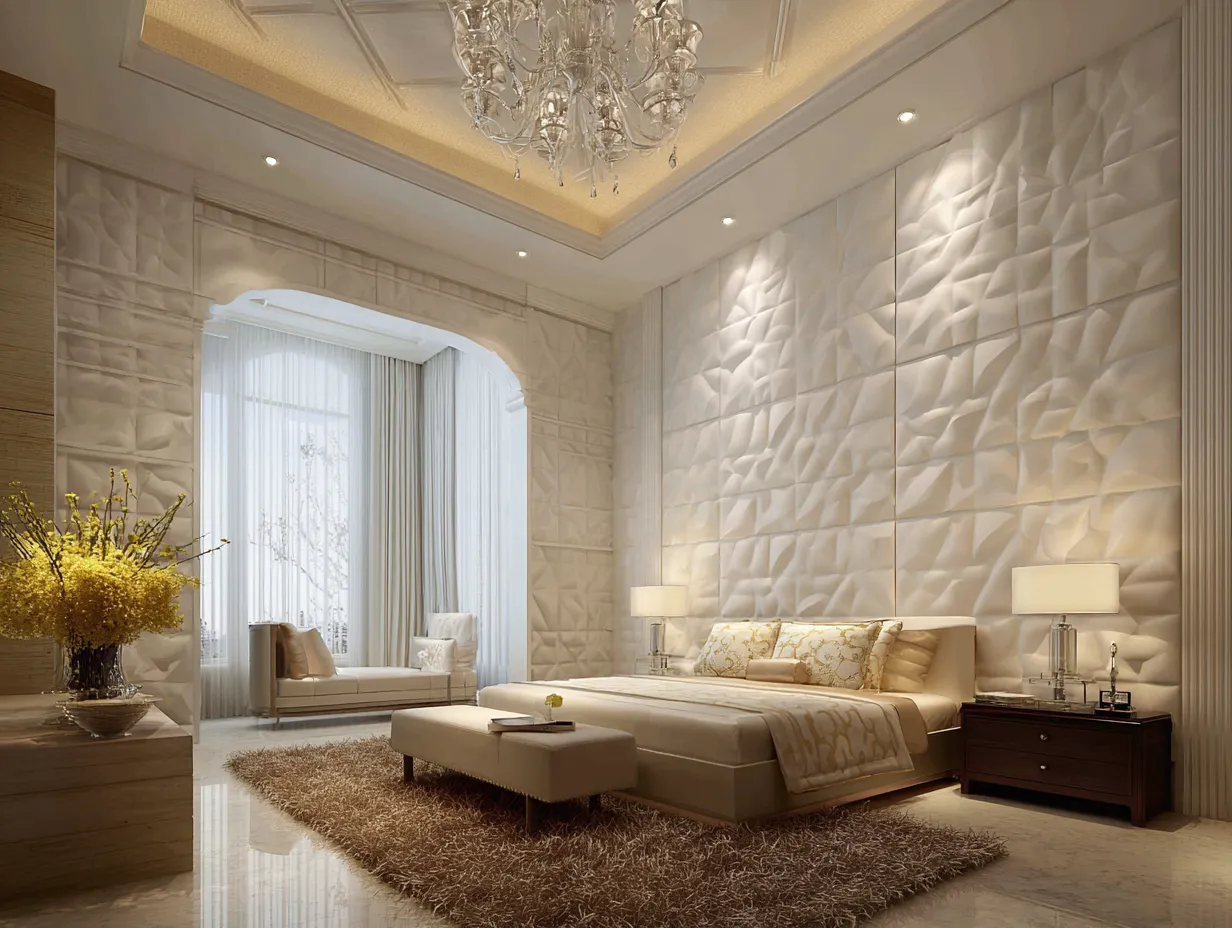 Bedroom PVC Wall Panels