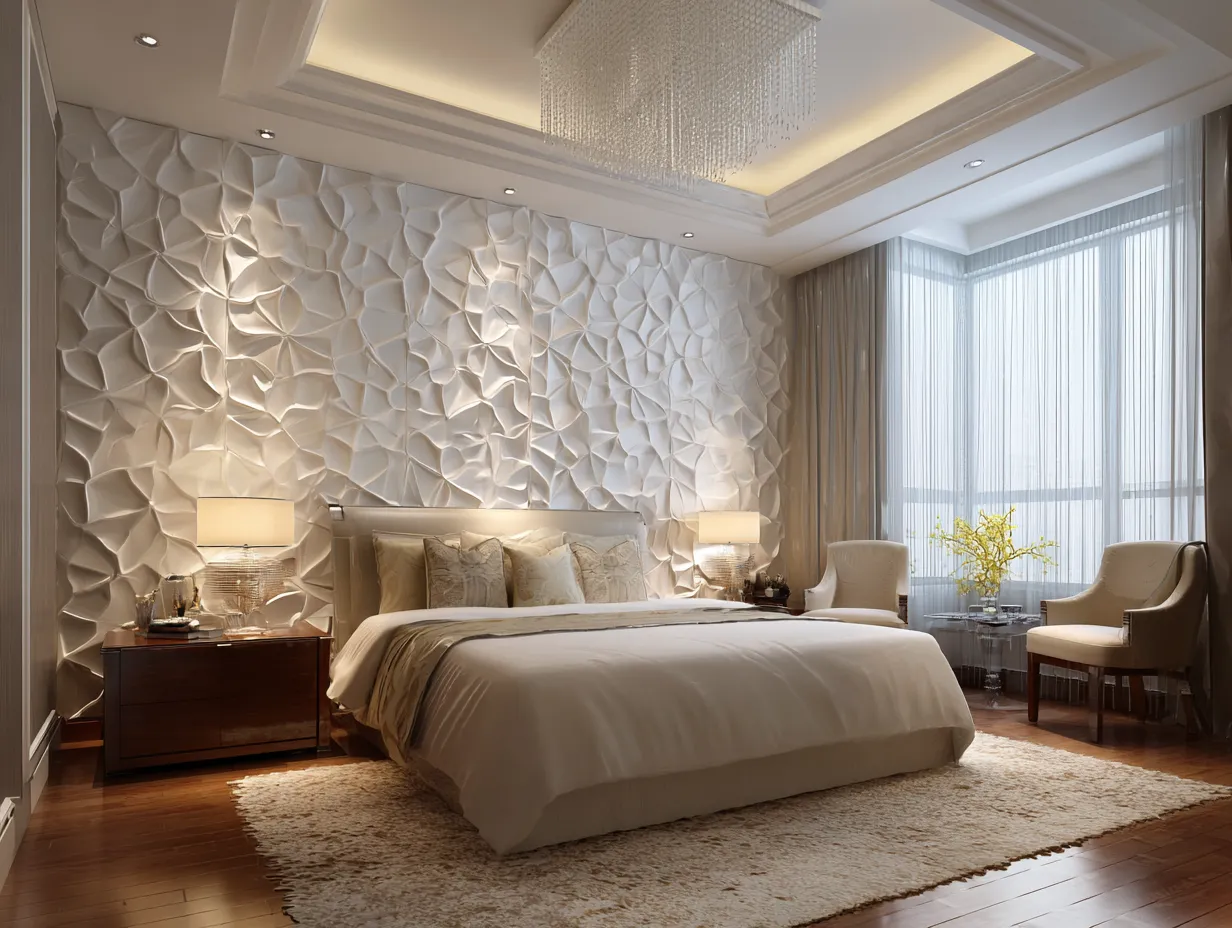 Bedroom PVC Wall Panels