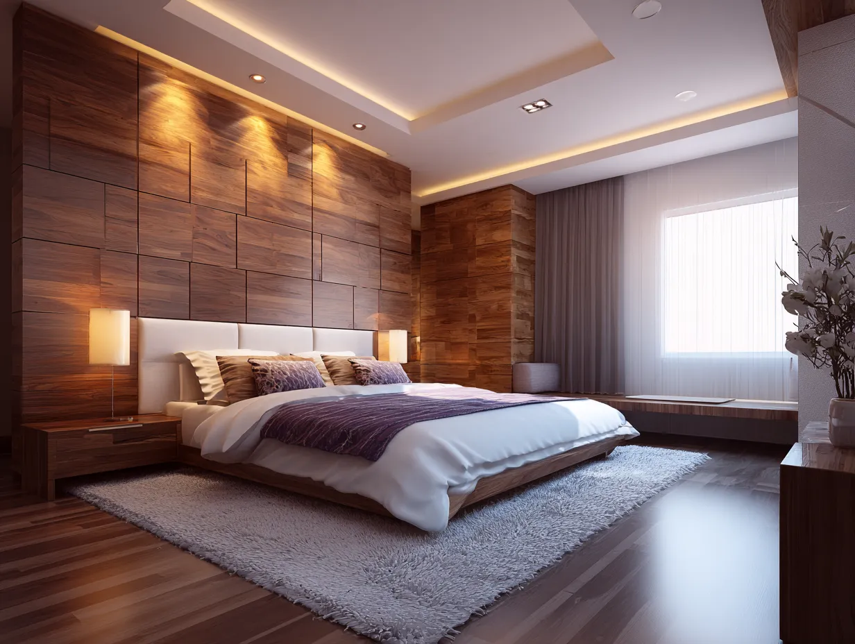 Bedroom PVC Wall Panels