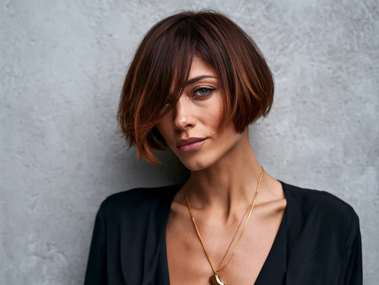 hair cut in straight hair