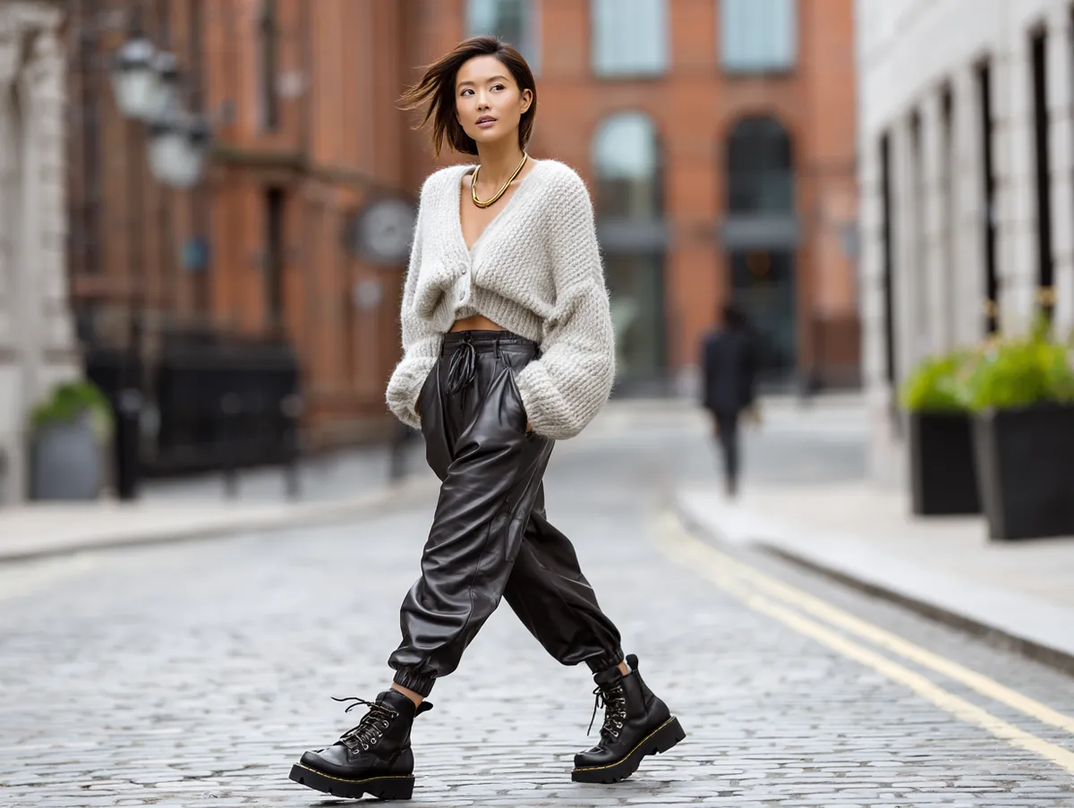 Urban Edge with Cardigan Outfit Ideas