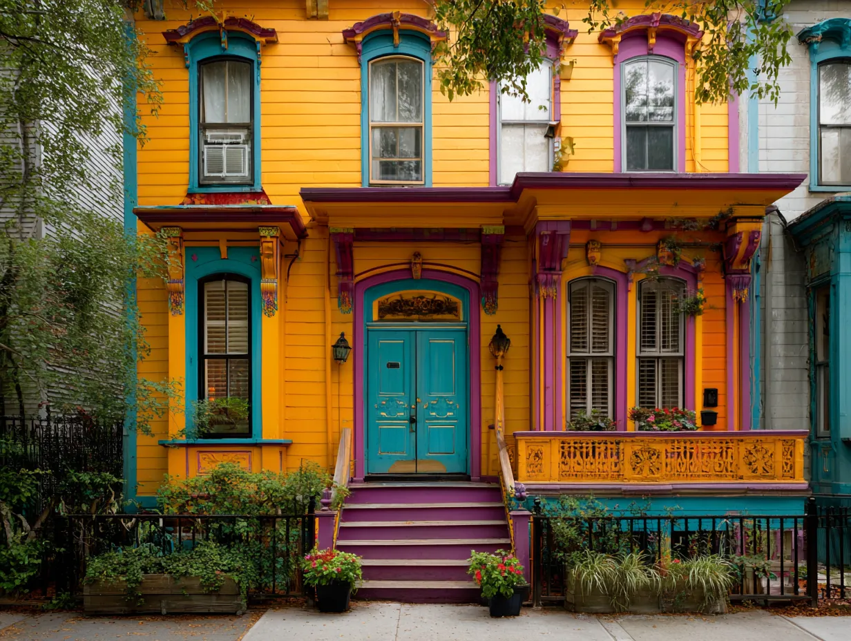 House exterior painting colour combinations