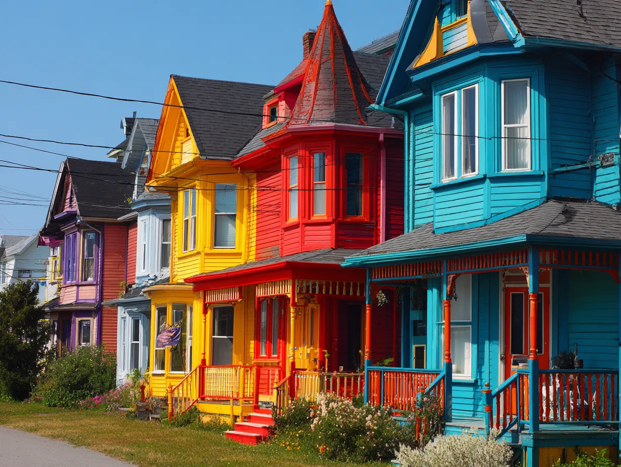 Exterior house paint colour pairing