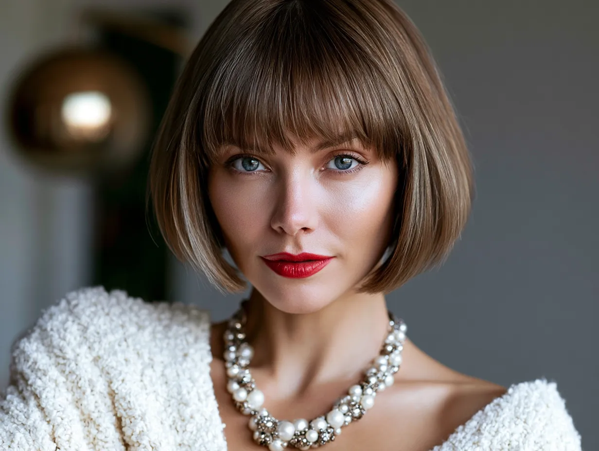 hairstyle pageboy