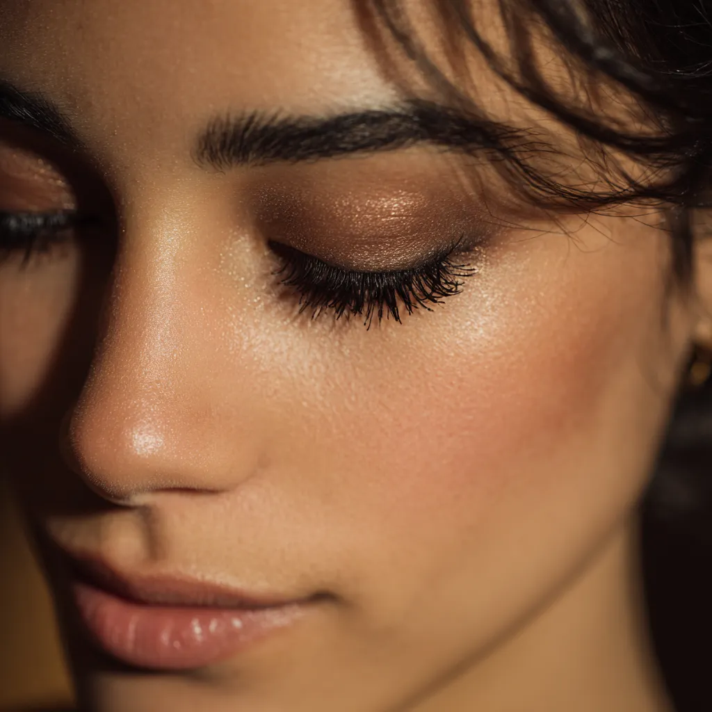 Simple makeup looks with natural eyes for evenings - 3