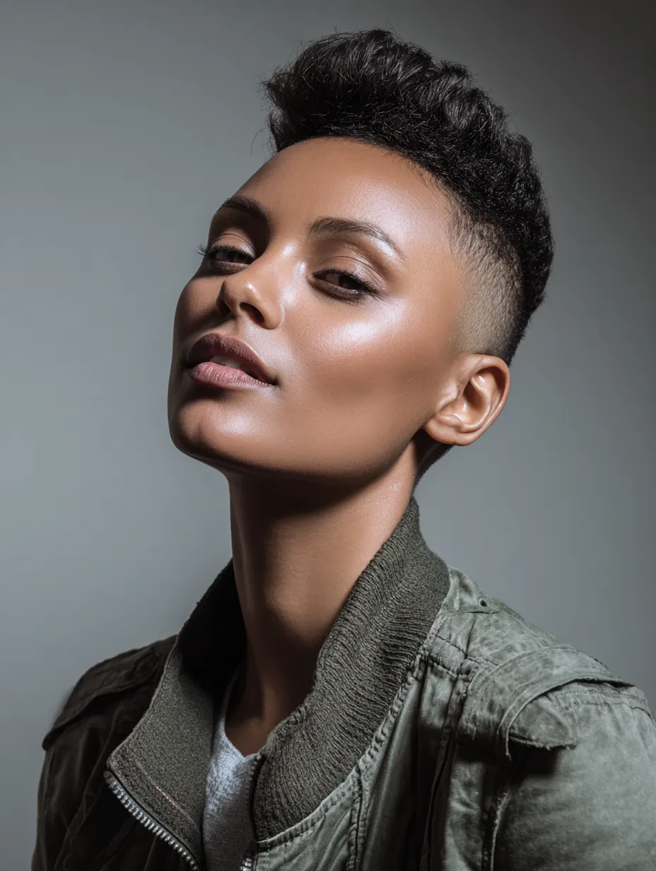 Skin Fade Haircut Fine Texture Lift