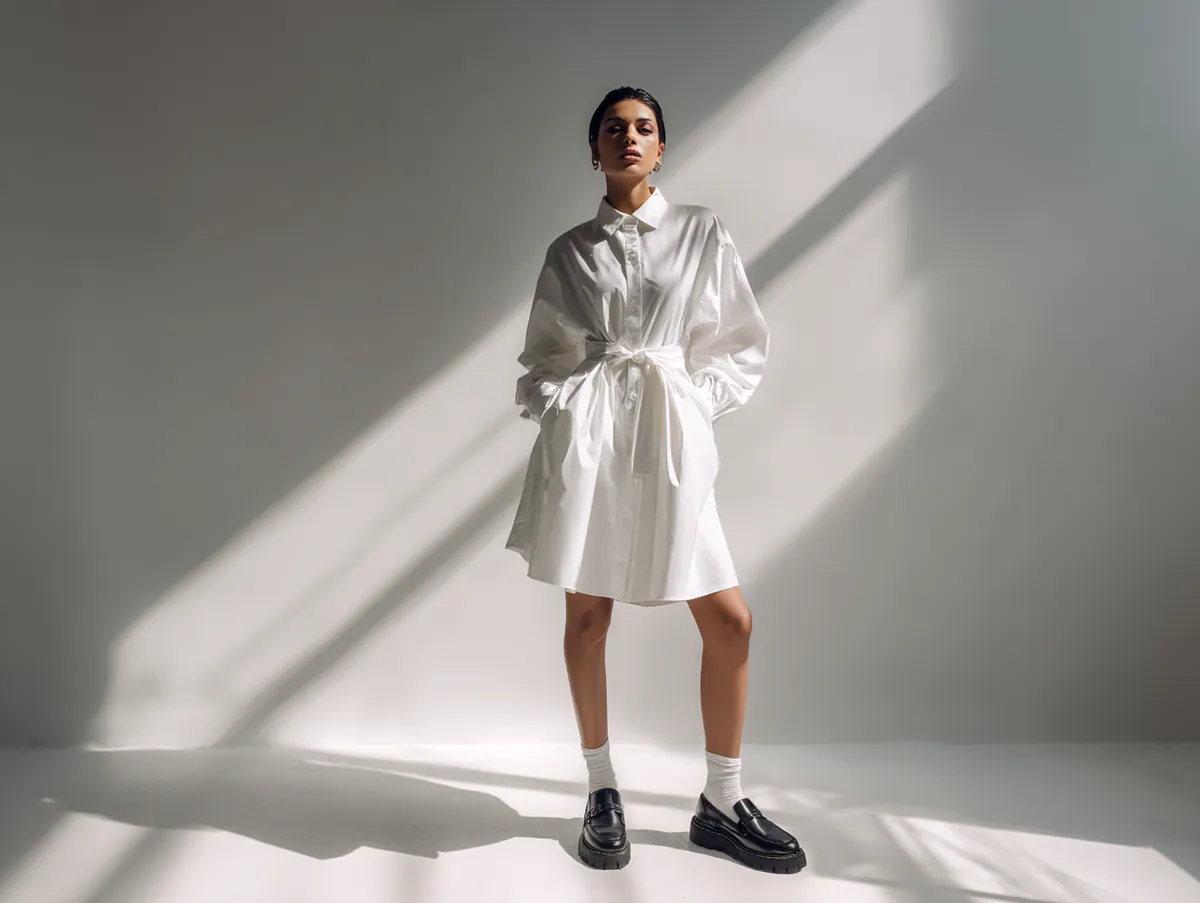Structured Shirt White Dress Outfit Ideas For Modern Workwear