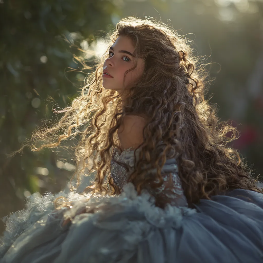 Voluminous curls for loose quince hair ideas