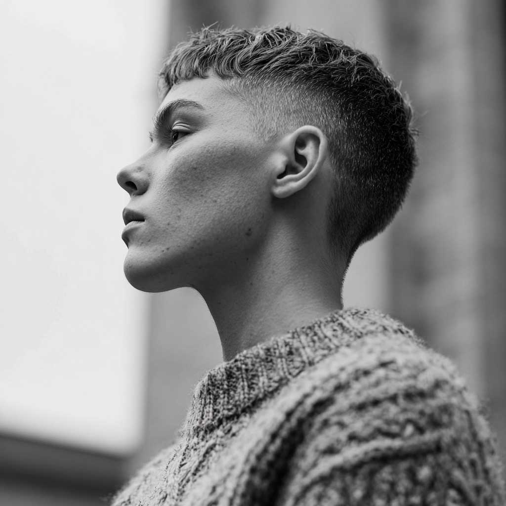 Unisex textured hair for straight hair