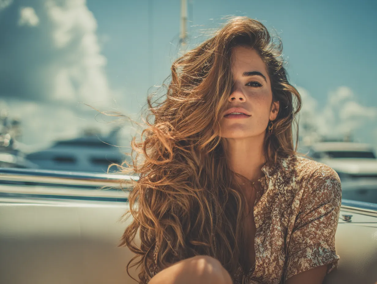 bouncy healthy quiet luxury hair