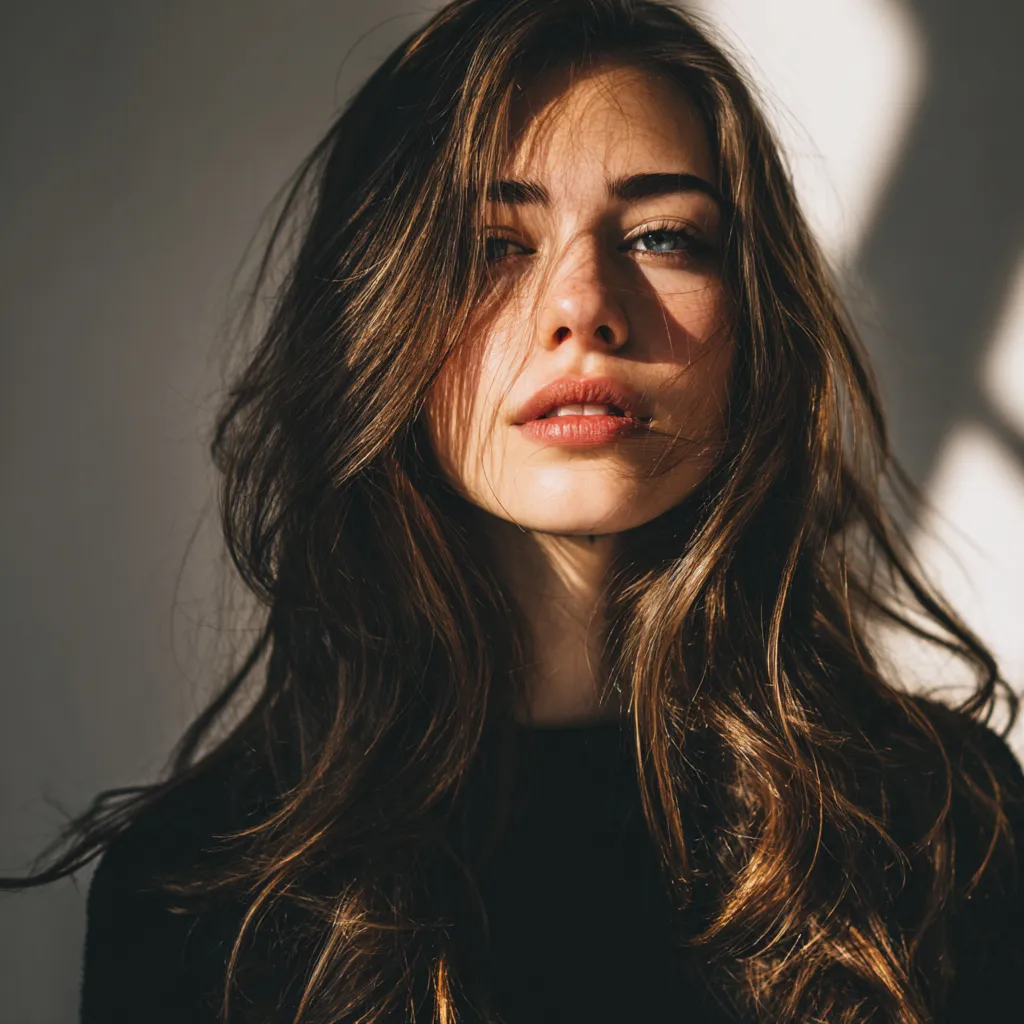 face framing invisible layering technique