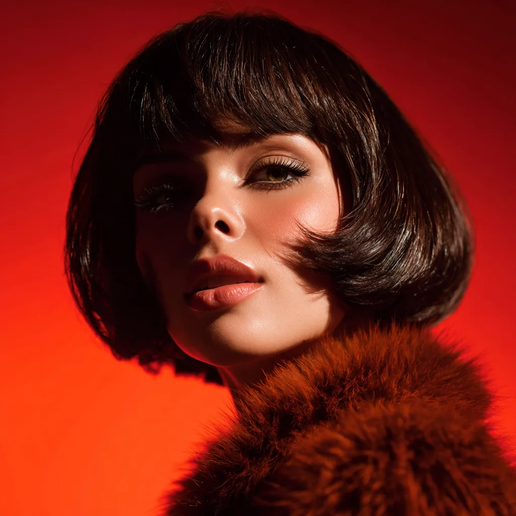 Thick bouncy Italian cut for an expensive look