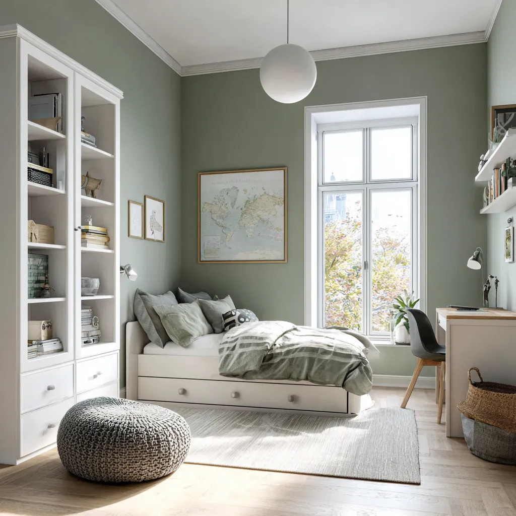 Sophisticated paint choice for children rooms