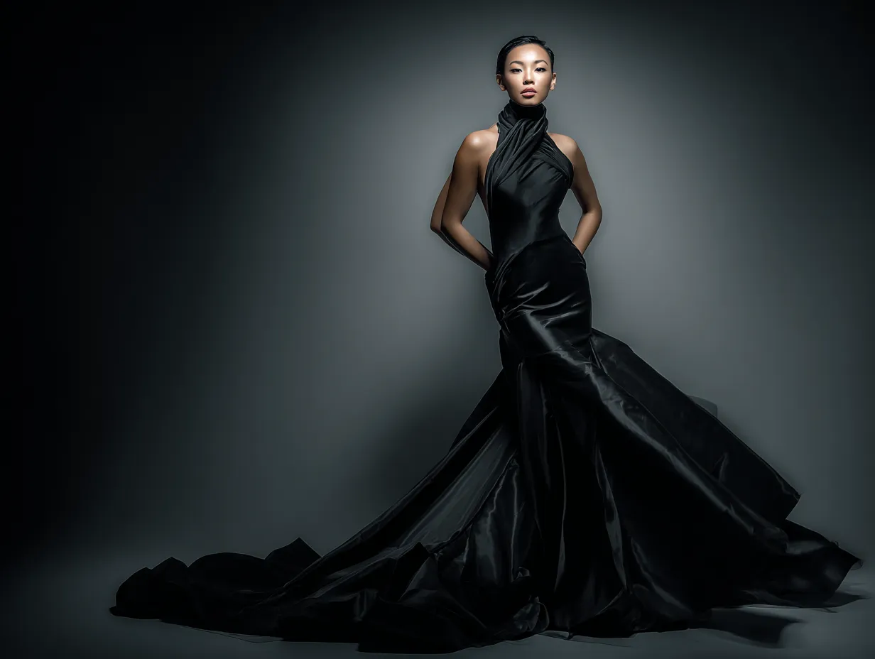 Quiet luxury evening wear fashion trend for formal events