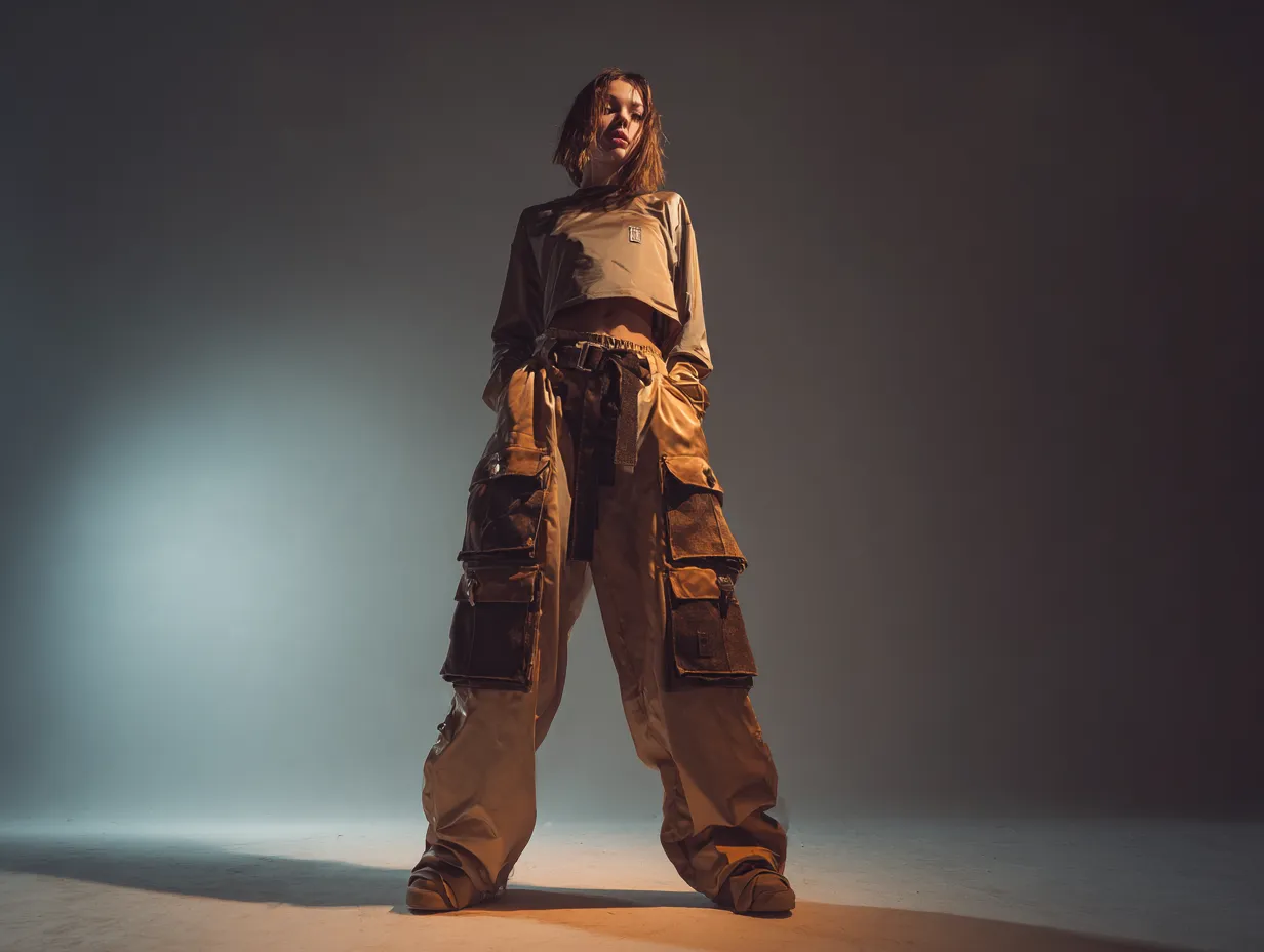 Sophisticated outdoor utility trousers for spring