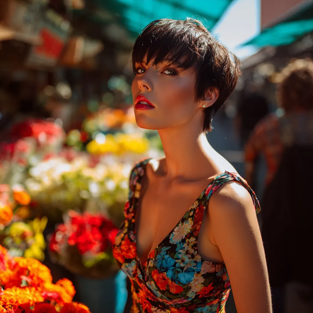 growing out a mixie cut