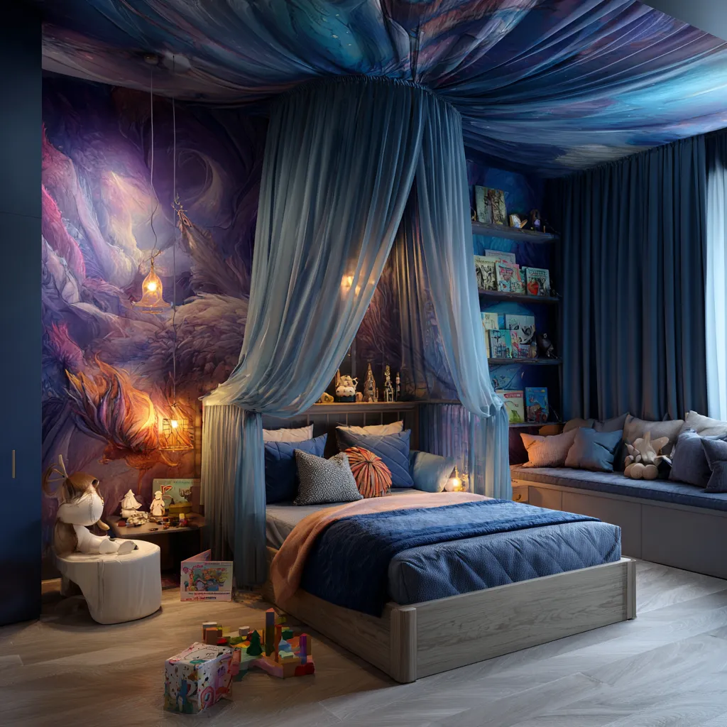 imaginative kids bedroom ideas with creative decor