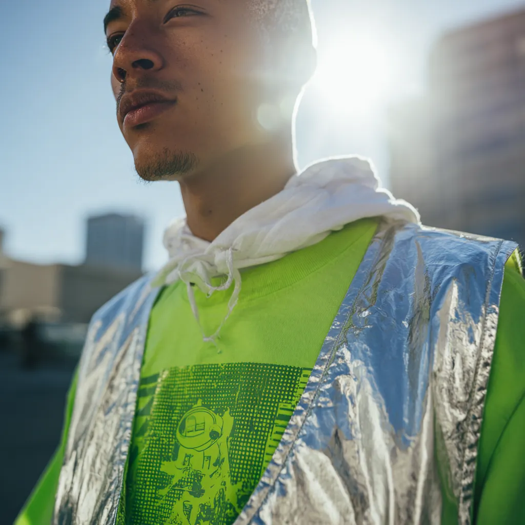 Creative urban apparel layers