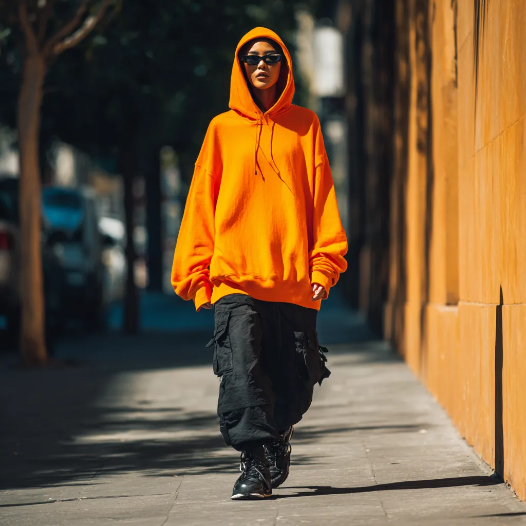 Balancing proportions in urban clothing