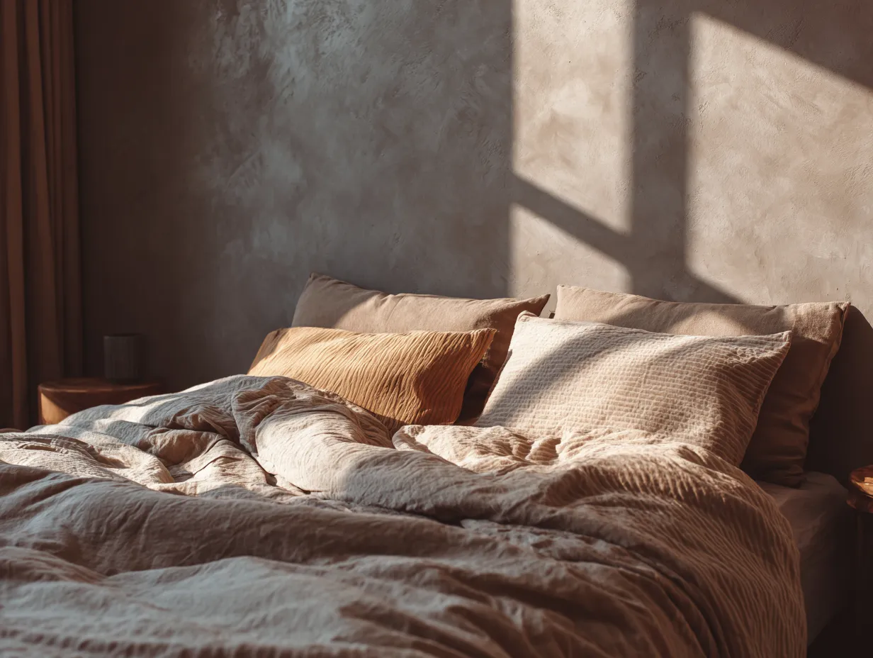 Warm taupe interior design inspiration