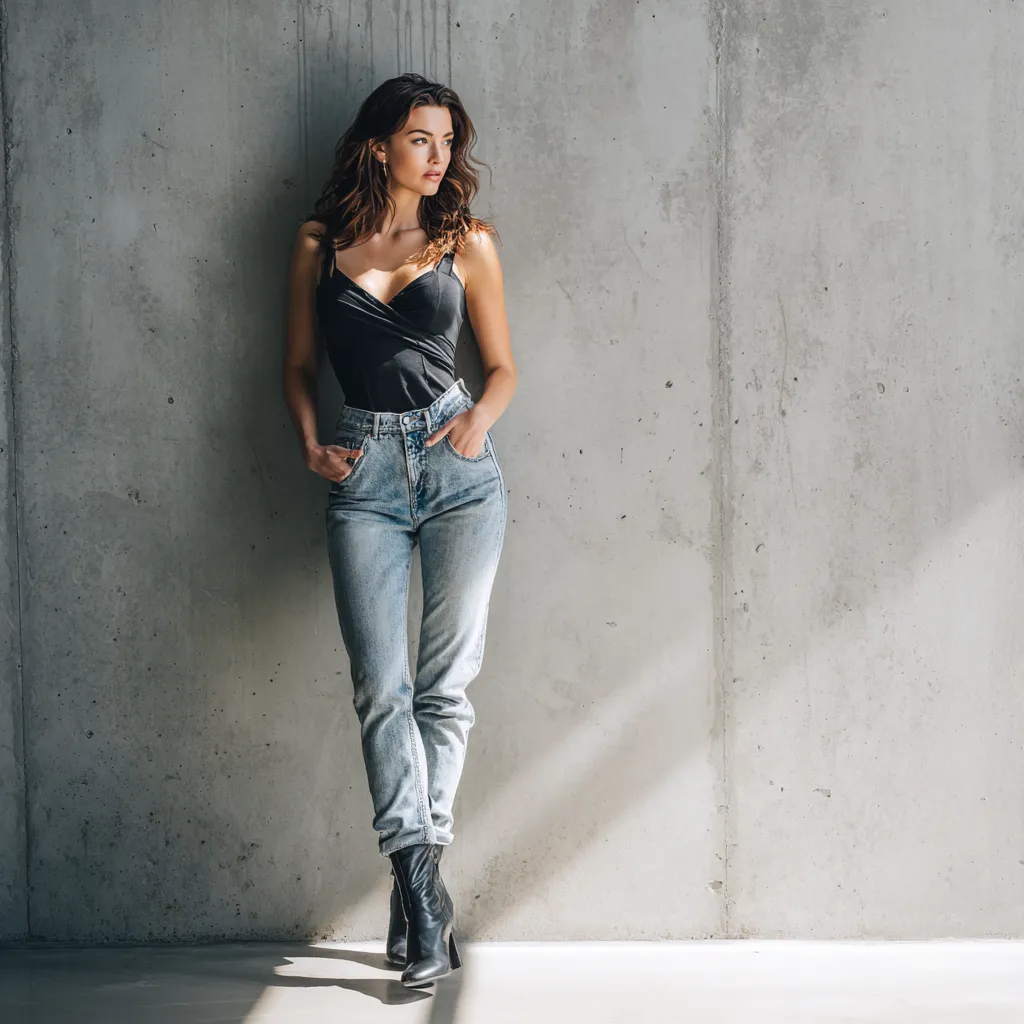 Chic and sexy streetwear fashion on the go