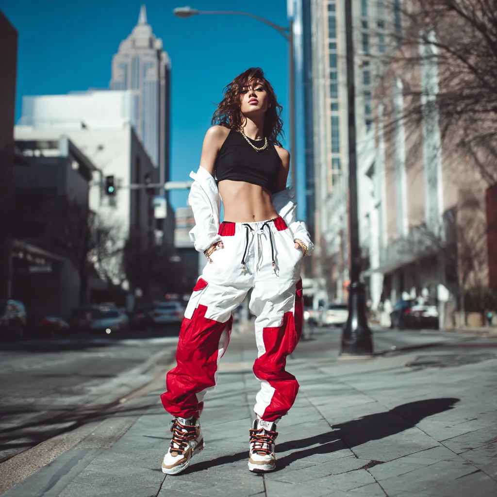 Modern urban streetwear outfit for city walks