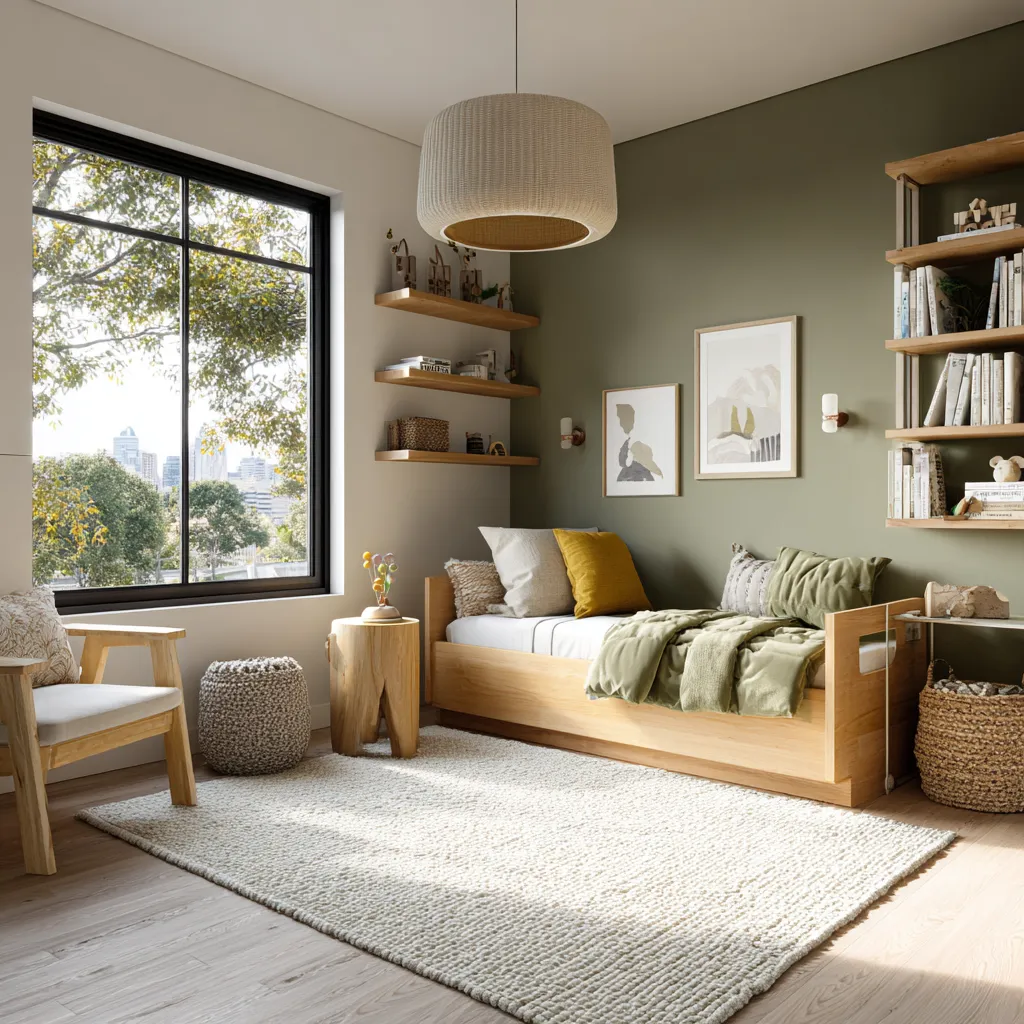 How Organic Modern Style Looks Better With Warm Neutrals And Muted Olive