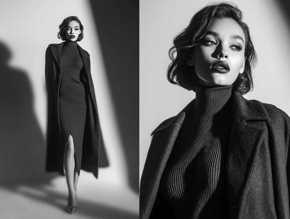 Bright high contrast fashion photography