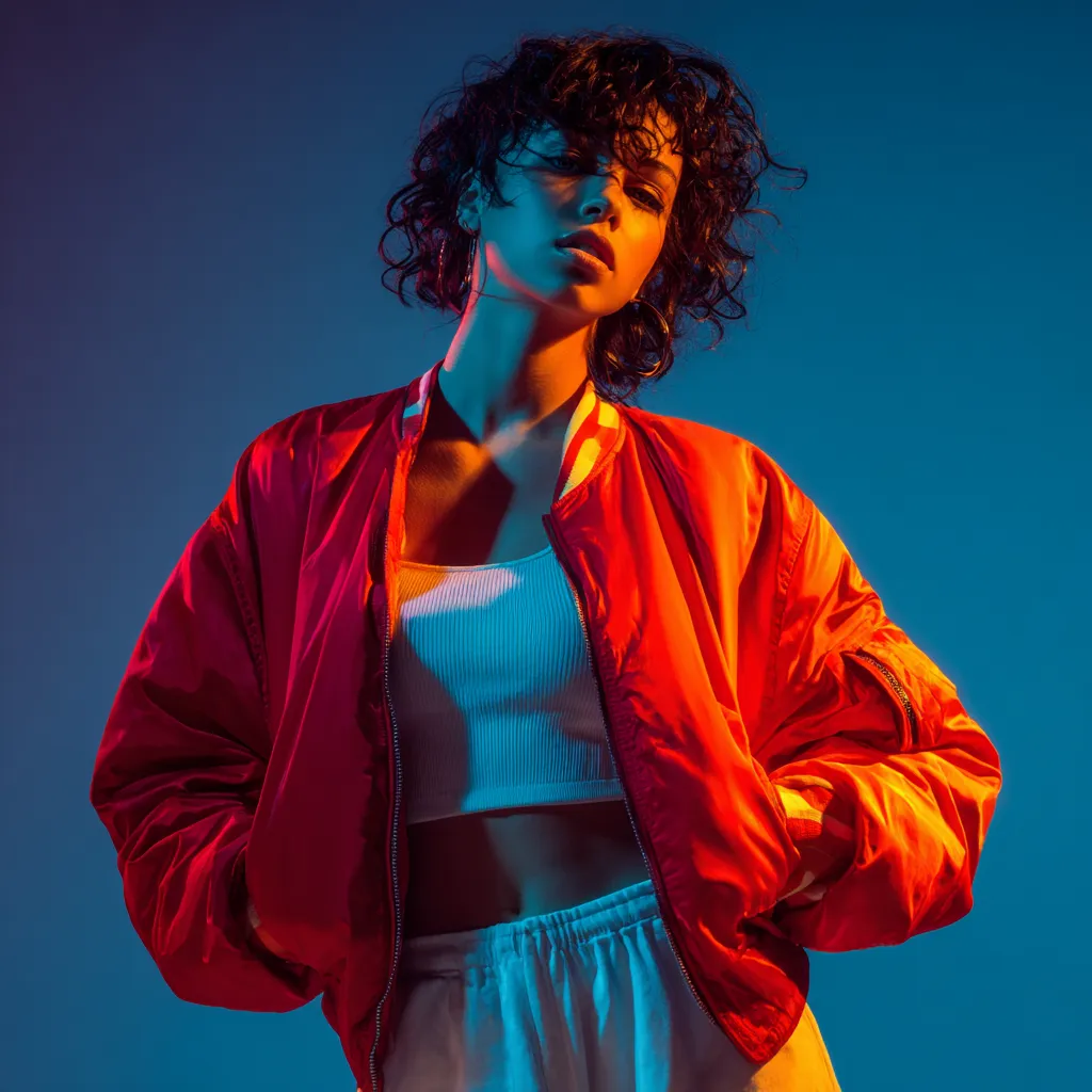 Timeless thrifted jacket street style